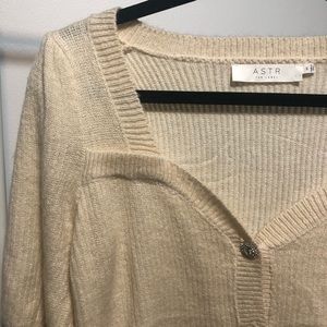 ASTR the label sweetheart sweater